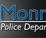 Monroe Police Department Logo Badge and Text