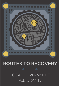 Routes to Recovery Local Government Aid Grants Logo