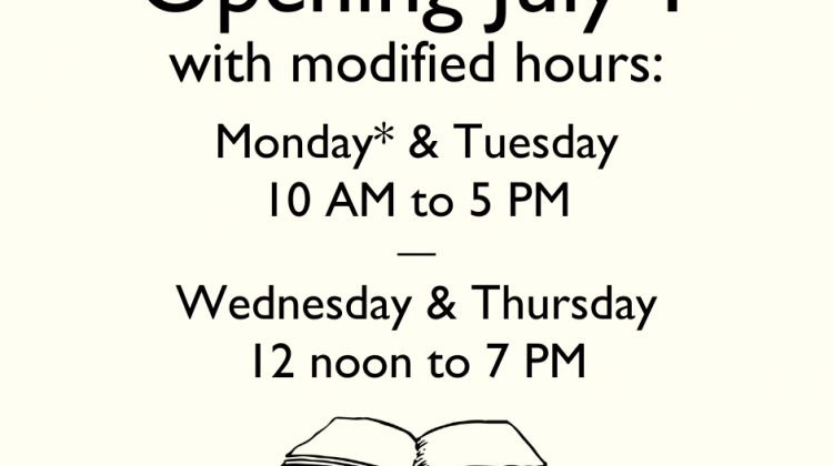 Monroe Public Library Modified Hours